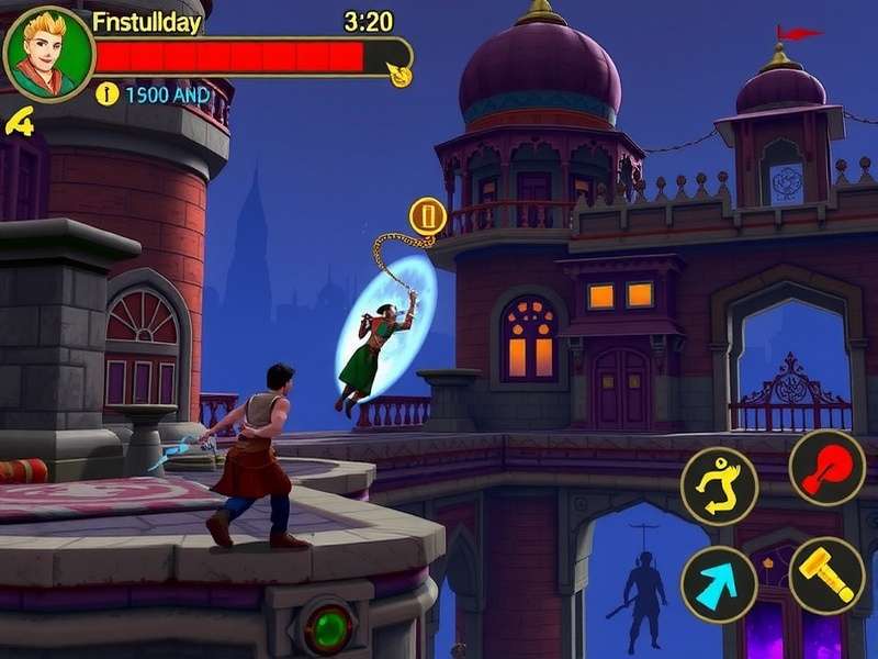 Engaging Spellcasting in Indian Warlock Mystic Indian Warlock Mystic Gameplay Screenshot